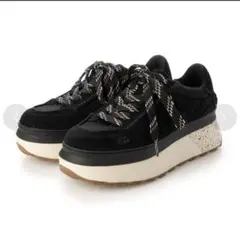 UGG MARIN LACE LOGO スニーカー （ブラック）
