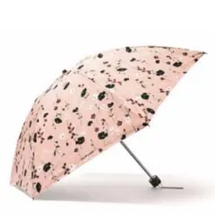 新品 ジルスチュアート 日傘 晴雨兼用 花柄 折りたたみ傘 ボタニカル柄