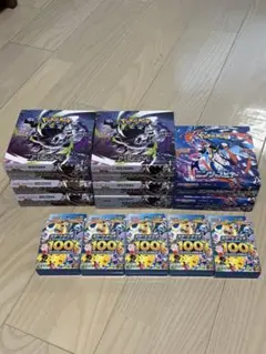 ポケモンカード アビスアイ 6box ニンジャスピナー 2box シュリペリ