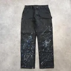 雰囲気抜群　carhartt ダブルニー　ペインターパンツ　フェード　ペンキ