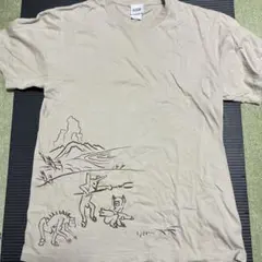 【最終値下げ】エヴァンゲリオン 鳥獣戯画 Tシャツ Lサイズ