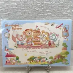 ディズニー★ダッフィーワンダフルキッチン★ポストカード★グリーティングカード等