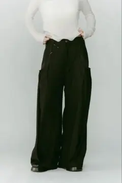 Knuth Marf】cling drape denim pants - メルカリ