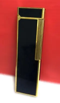 ST.dupont デュポン ガスライター 漆 金ラメ ライン2 - メルカリ