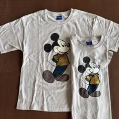 ミッキーTシャツ　お揃いコーデ