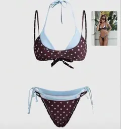ドット柄 ビキニ 水着 セパレート Sサイズのサムネイル