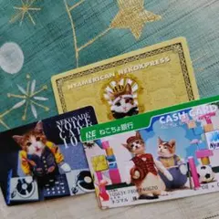 なめ猫　パロディカード ３枚♬〜
