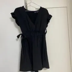 ZARA ミニ ワンピース　ブラック　XSサイズ