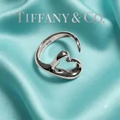 美品】TIFFANY リング 指輪 バードクロス シルバー 10号 希少 レア