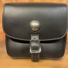 La Rosa Design サドルバッグ クロコ型押し レザーラローサデザイン 