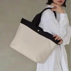 TOPKAPI リプル　フライト　A4 トートバッグ　オフホワイト