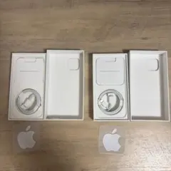 Apple iPhone 14 箱&純正lightningケーブル2個セット