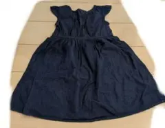 any FAn デニム ノースリーブワンピース 120