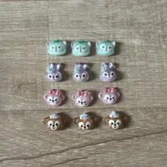 ディズニーキャラクター　ダッフィーフレンズ　ネイルパーツ