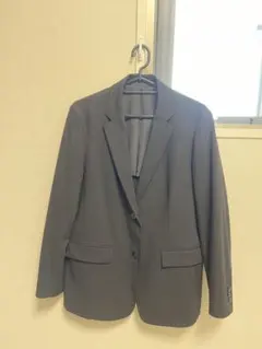 グレー テーラードジャケットMパンツLセット