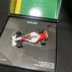 Ayrton Senna McLaren MP4/8 ミニカーのサムネイル