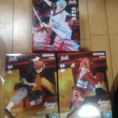 銀魂　吉原大炎上　フィギュア　坂田銀時　神威　神楽　フィギュア　3体セット