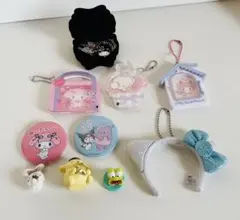 キティ コロコロキーホルダー 1999 エンジェル 天使 セット マッサージ