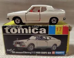 トミカ黒箱 17-2 日産チェリーF-Ⅱ 1400クーペGX 日本製 当時物のサムネイル
