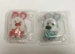 シルバニア　カラフルウサギコスチューム　2点セット