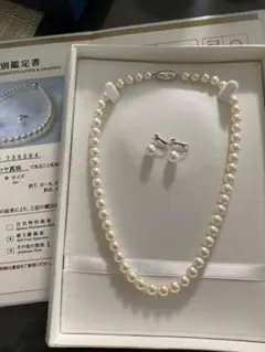k14 ミキモト ネックレス イヤリング 2点セット - メルカリ