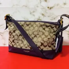 0081 COACH signature y2k shoulder bag