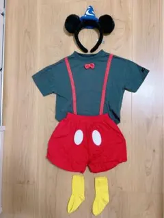 ディズニー ミッキー コーデ フタフタ リトシー カチューシャ 90 100