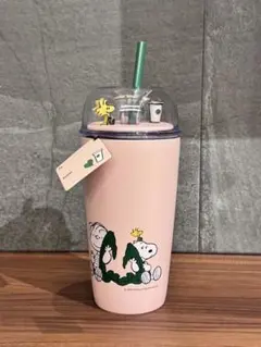 PEANUTS + STARBUCKS ピンクタンブラー