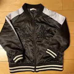 ガールズ　スタジャン風　ジャンパー　140cm