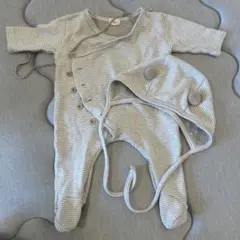くまロンパースセット mombebe