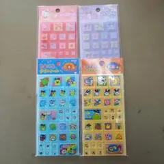 サンリオ　タイルシール たまごっち クロミ キティ サンリオ4種セット