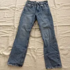 ZARA ストレートデニム ライトブルー EUR34