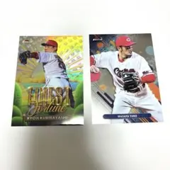 topps finest 栗林良吏 インサート　finest fortune