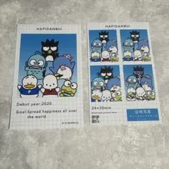 산리오 キャラクターズ 証明写真風スマロイド はぴだんぶい