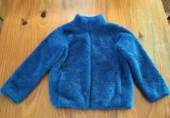 UNIQLO キッズ フリースフルジップジャケット【130】ブルー