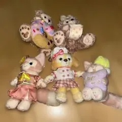 東京ディズニーシー リーナベル ぬいぐるみバッジ 4種セット - メルカリ