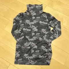 【美品】迷彩柄 タートルネック