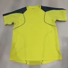 アシックス スポーツ 吸水速乾 Tシャツ トレーニング 黄色 シャツ バレー