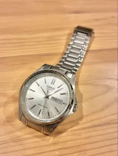 CASIO クォーツ 腕時計 MTP-1239DJ シルバー