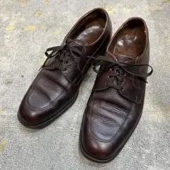 70S Florsheim Uチップ ダービーシューズ ブラウン フローシャイムのサムネイル