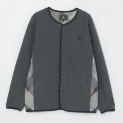【新品】ブラックレーベルクレストブリッジ　フリースカーディガン　Lグレー　295