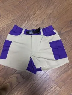 Columbia ショートパンツ ベージュ/紫　コロンビア　登山