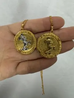 ヴィンテージ　ミッキーマウス　ネックレス　レトロ