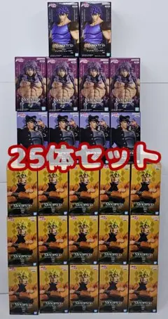 ジョジョの奇妙な冒険 Mometria フィギュア 25個セット