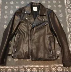 美品)カウハイドレザーライダースジャケットUNITED TOKYO size1