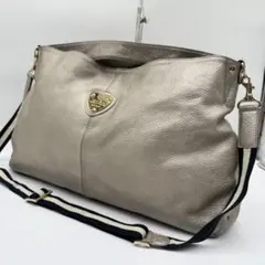 ATAO ショルダーバッグ 2way シルバー プレート 金具 斜め掛けのサムネイル