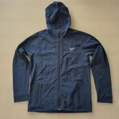 Reebok フード付きジャケット ネイビー
