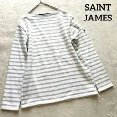 美品✨SAINT JAMES ウェッソン ボーダーカットソー バスクシャツ