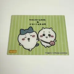 (124)ちいかわ　クリアカードコレクション　No.02 ハチワレ