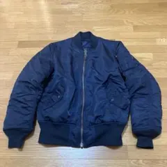 アルファ　MA-1 リバーシブル　スタンダートジャケット Lサイズ ネイビー